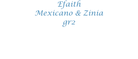 Efaith  Mexicano & Zinia gr2
