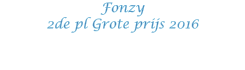 Fonzy 2de pl Grote prijs 2016